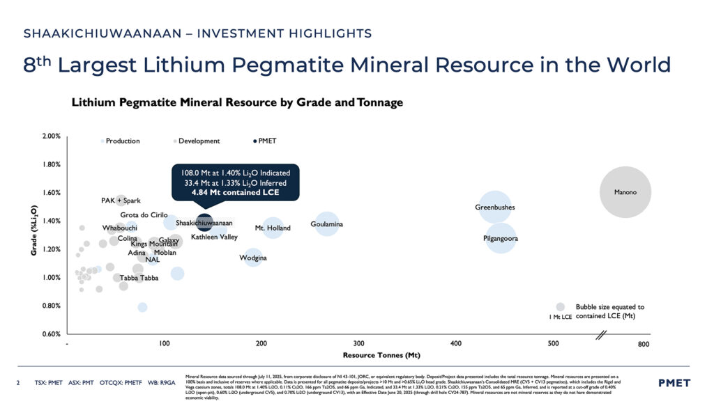 Image 2: 8th Largest Lithium Pegmatite Mineral Resource in the World